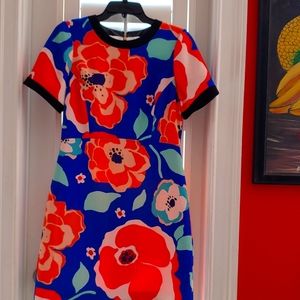 Kate Spade Floral Poppy dress size 10